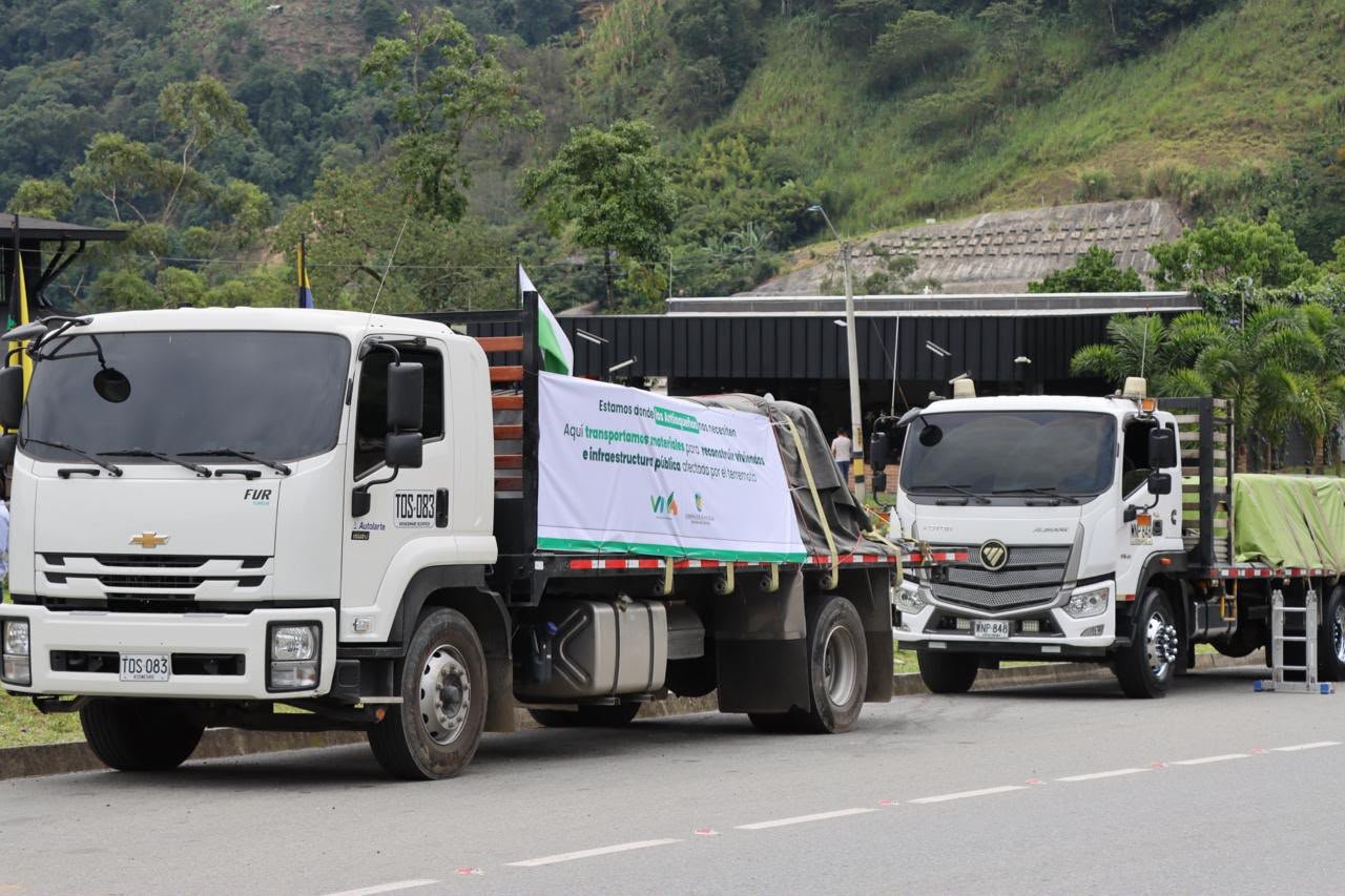 Gobernación de Antioquia inicia envío de materiales para&hellip;